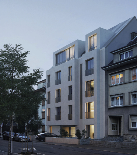 1 Résidence Auguste V à Luxembourg-Merl Atelier 618 architectes & urbanistes