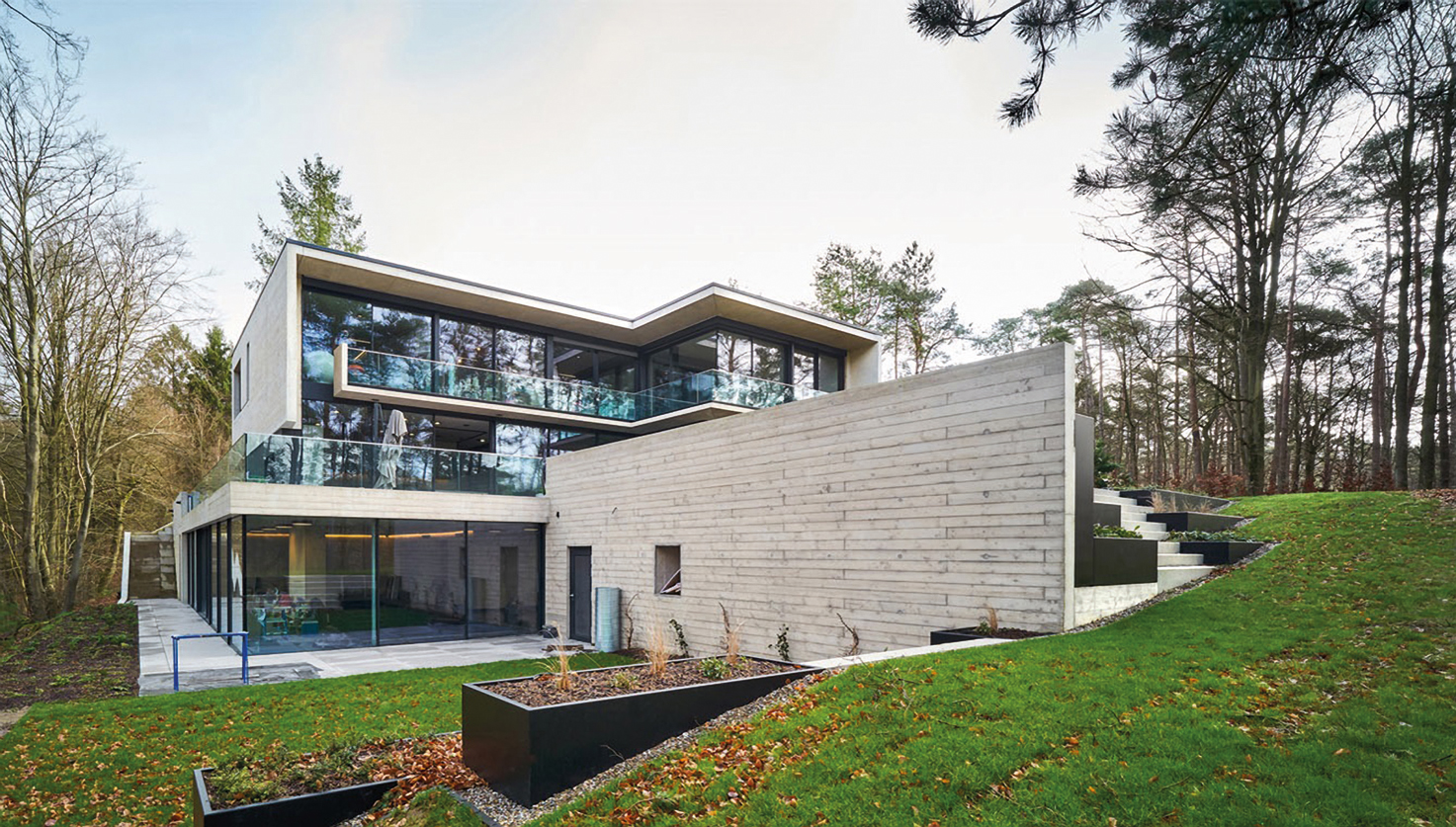 VILLA WEIDENDALL AU BRIDEL Maître d’ouvrage : privé / Architecte : RODOLPHE MERTENS AU CARRE CABINET D’INGENIEURS-CONSEILS - AU2