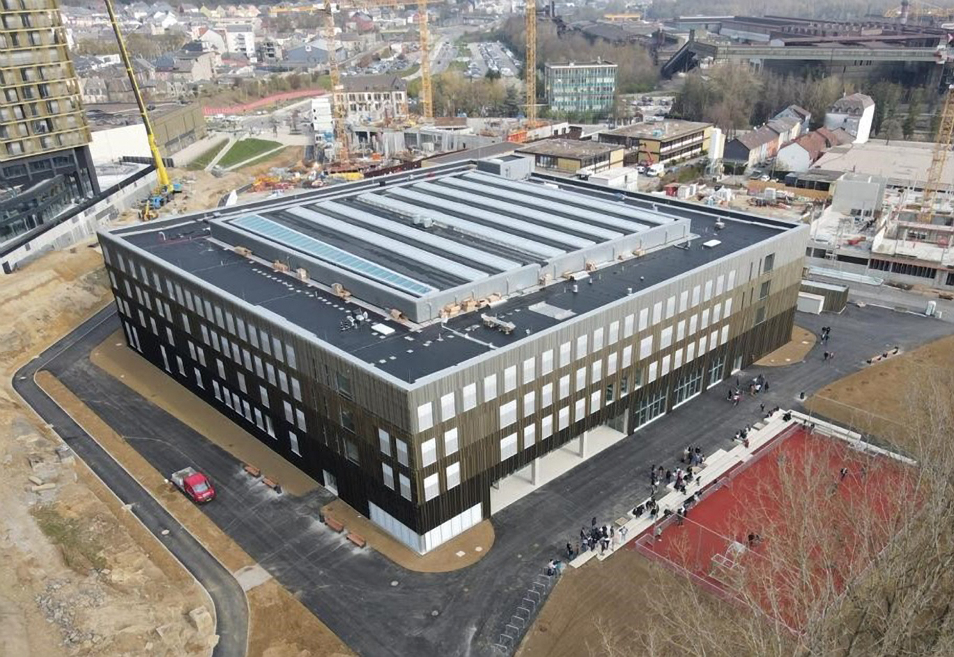 7 Lycée Funiculaire Lieu: Differdange, Photo: CDCL INCA S.à R.L.INGÉNIEURS CONSEILS ASSOCIÉS