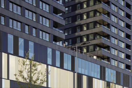 Tours de logements, centre médical et espace wellness, Cloche d’OrLauréat du concours - Fabeck Architectes,Développement du projet - association momentanée Fabeck Architectes & Schemel Wirtz Architectes Fabeck Architectes ARCHITECTURE URBANISME