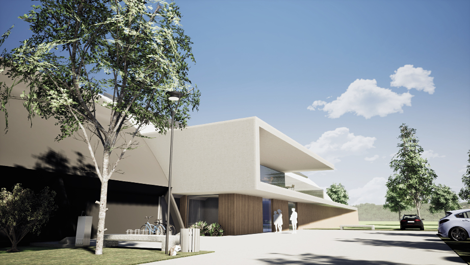 3 Hall de Tennis à Capellen © Architecte Coeba> Etudes génie technique – mission complète BEISSEL & RUPPERT BUILDING TECHNOLOGIES