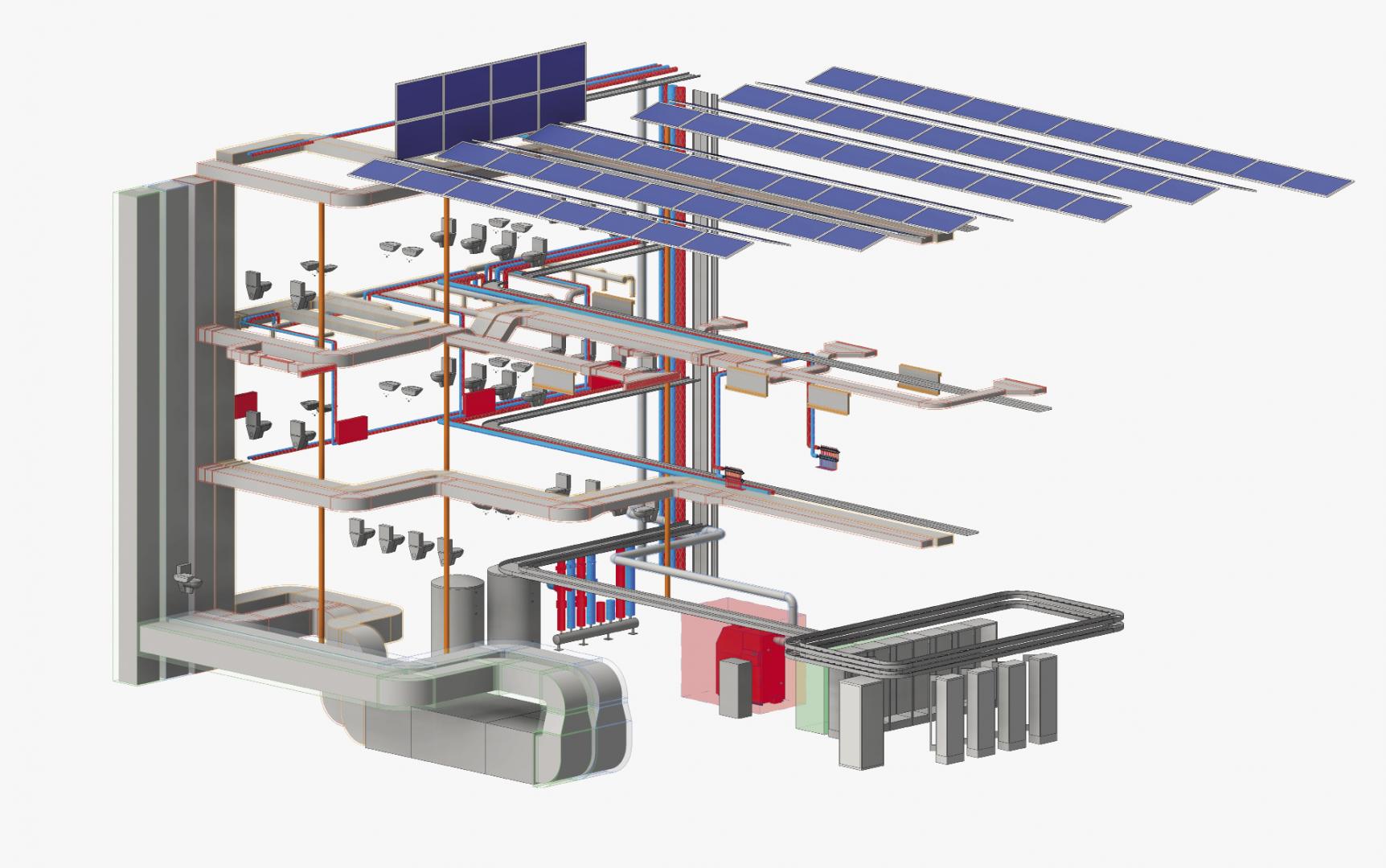 4 Application de la technologie BIM dans le contexte de tous les projets BEISSEL & RUPPERT BUILDING TECHNOLOGIES