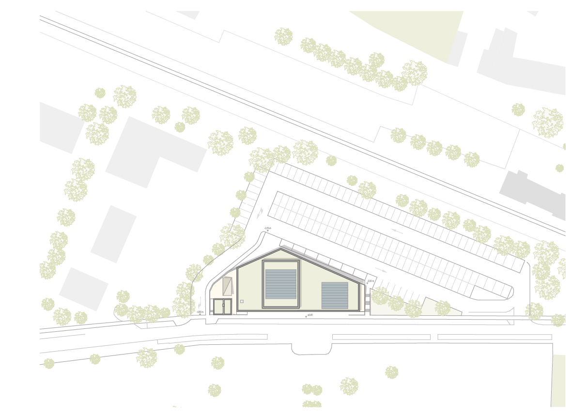 3 plan masse route de Bettembourg FAT ARCHITECTS S.à R.L.