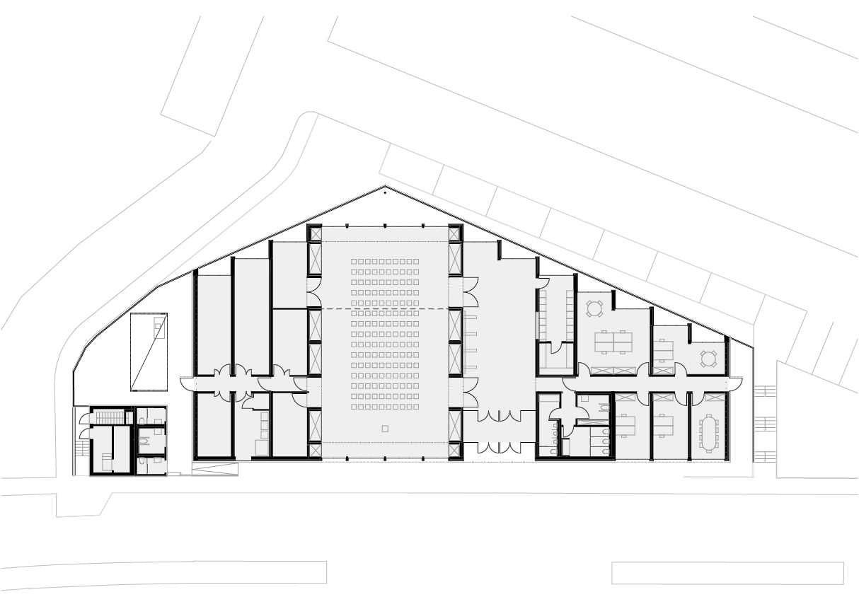4 plan rez de chaussée FAT ARCHITECTS S.à R.L.