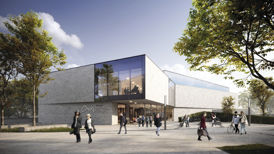 1 École de Musique à Pétange Concours 1er Prix - Phase exécution SCHEMEL WIRTZ ARCHITECTES ASSOCIéS S.à R.L.