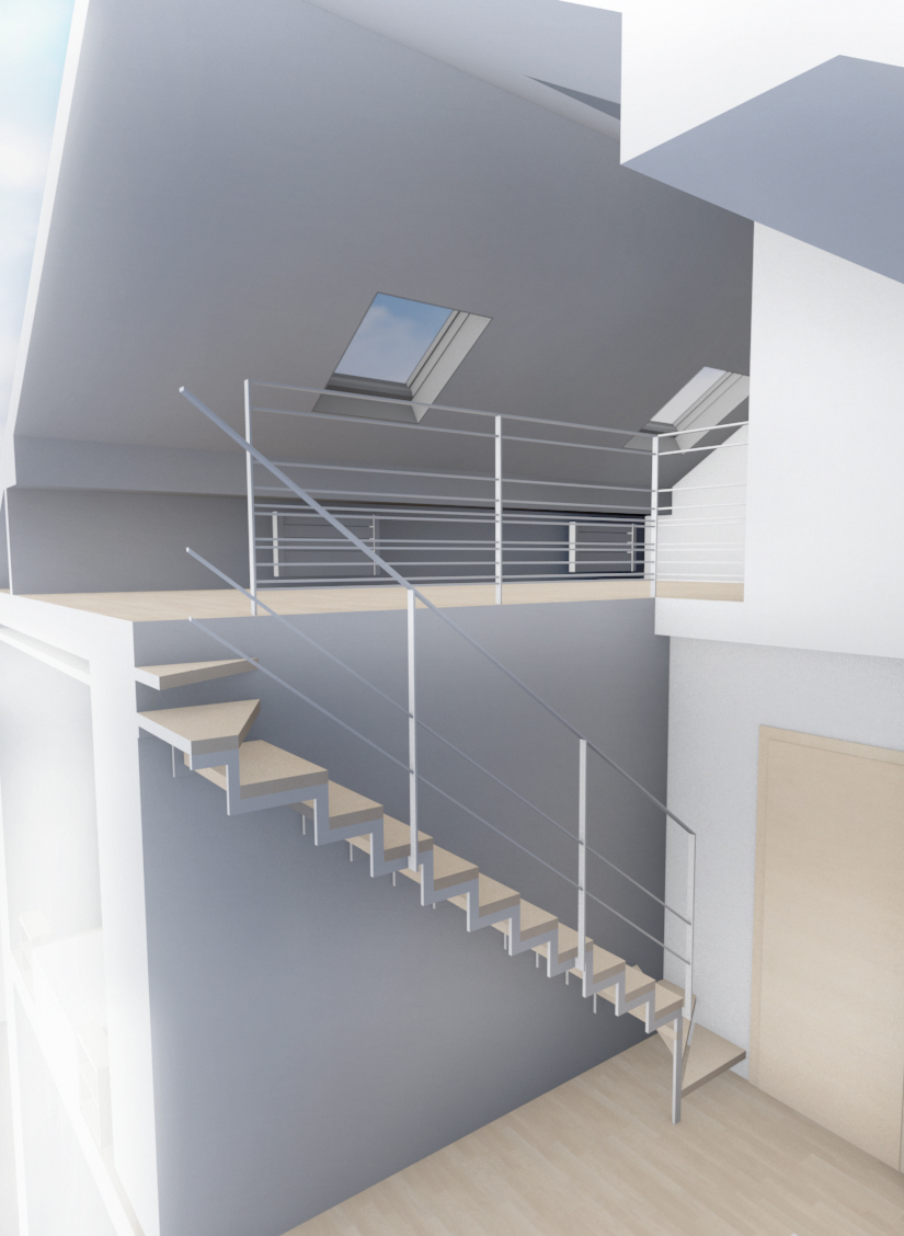 1 Transformation d´une maison d´habitation ATELIER D´ARCHITECTURE FRANK THOMA S.A.