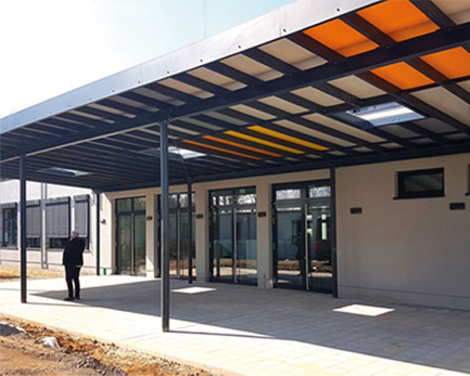 3 Construction d´un nouveau pavillon au lycée technique du centre Kirchberg ATELIER D´ARCHITECTURE FRANK THOMA S.A.