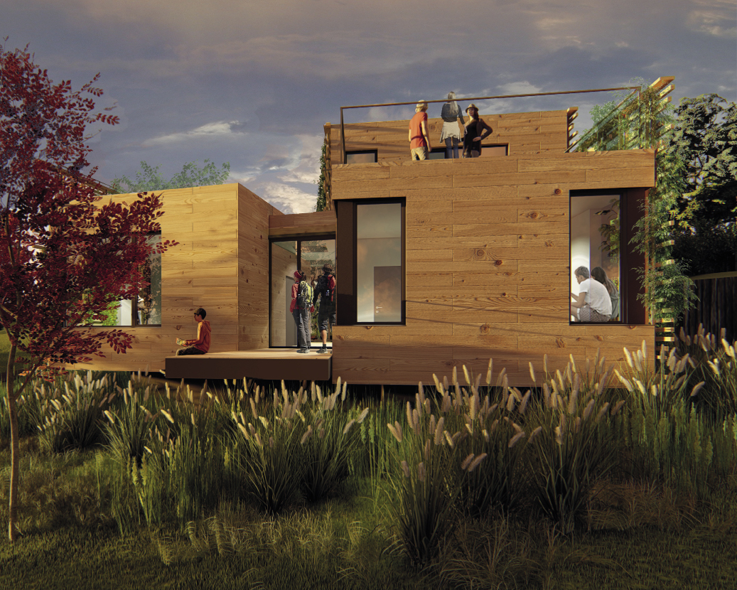 5 Concours «Gîtes Minett Trail»Commune de Mondercange - 2è prix Pavol Moravcik architects