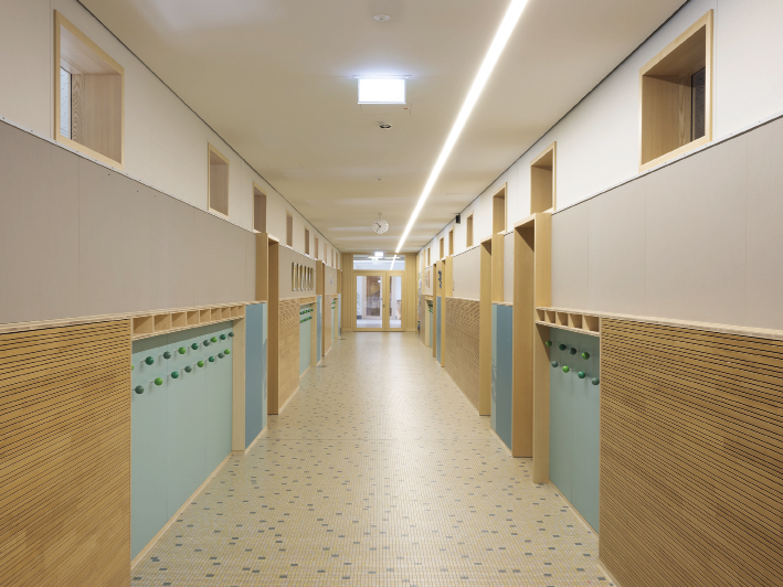 Assainissement énergétique école primaire „Billek“ Dreiborn Vues extérieure et intérieures Concept énergétique WITRY & WITRY S.A.ARCHITECTURE URBANISME