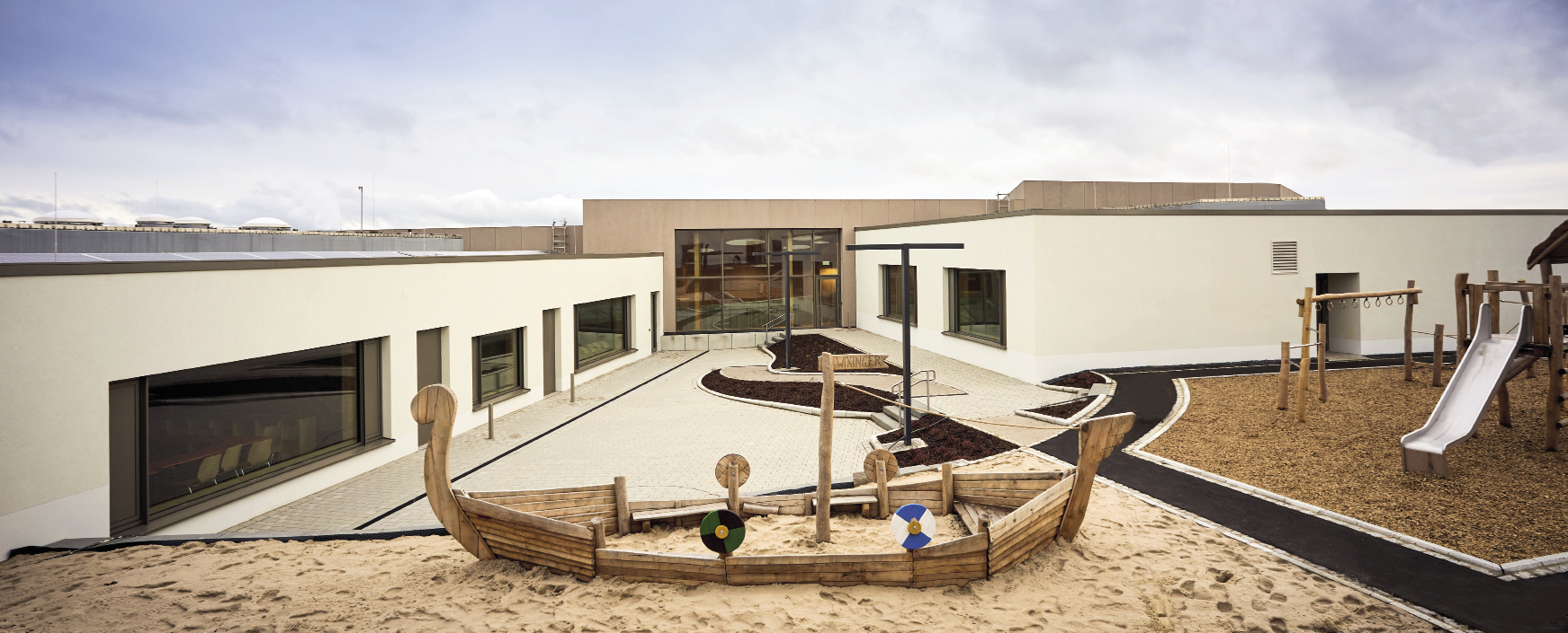 école fondamentale et Maison Relais à Grevels JONAS ARCHITECTES ASSOCIES S.A.