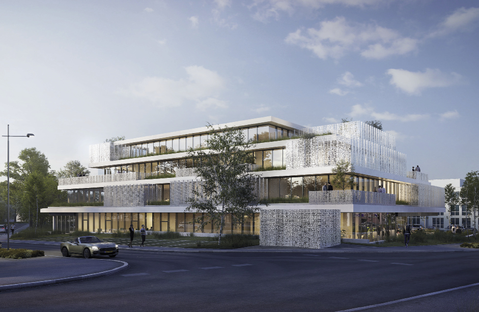 1 Construction d’un bâtiment administratif mixte ZeCO2 : bureaux et commerce MORENO ARCHITECTURE ET ASSOCIéS S.à R.L.