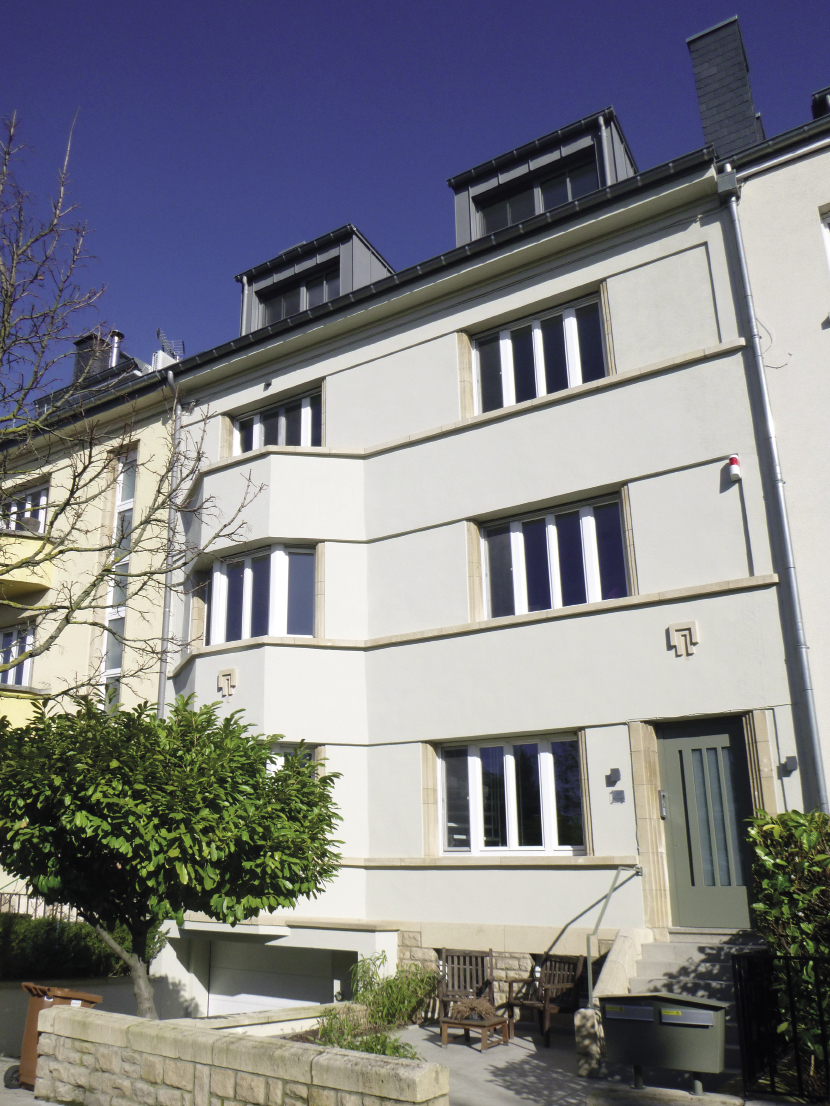 rénovation et extension d’une maison 1937 FABER ARCHITECTES S.à R.L.
