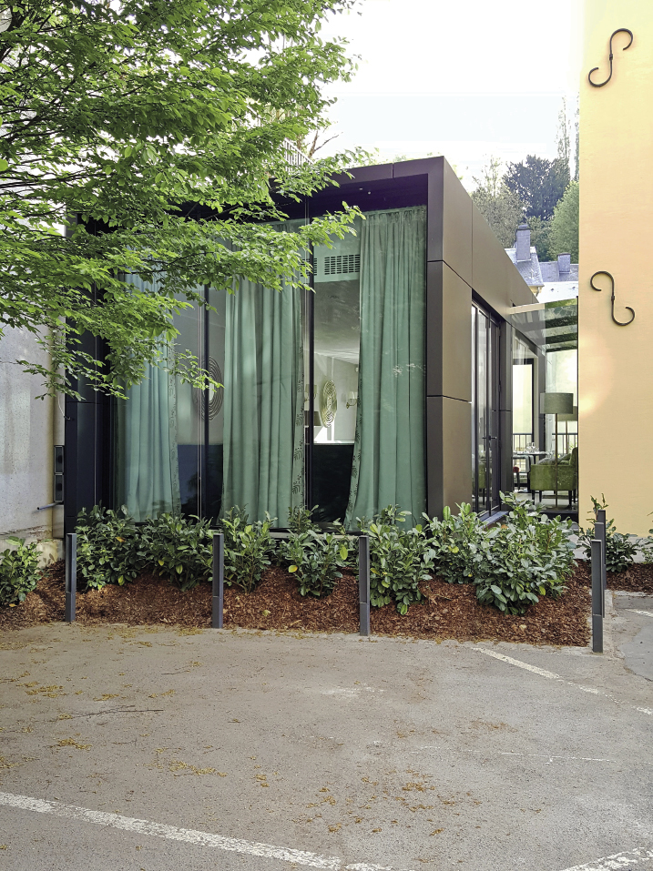 1 Arrière de l’extension du Cercle Munster dans le Grund à Luxembourg ville RM ARCHI S.à R.L.