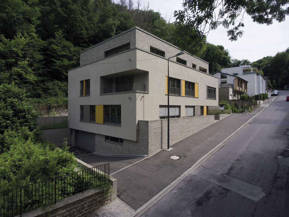 2 Bâtiment résidentiel à Luxembourg ATELIER B ARCHITECTESCHRISTIAN BARSOTTI & ASSOCIES S.à R.L.