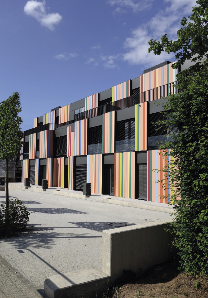 1-5 Immeuble à appartements ER2 à Moutfort, Commune de Contern, Site ESPEN JEAN PETIT ARCHITECTES S.A.