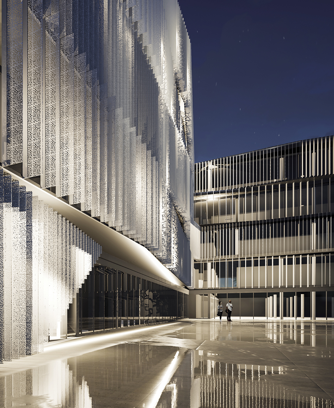 2 étude d’une façade à lamelles iPLAN BY MARC GUBBINI ARCHITECTES S.A.