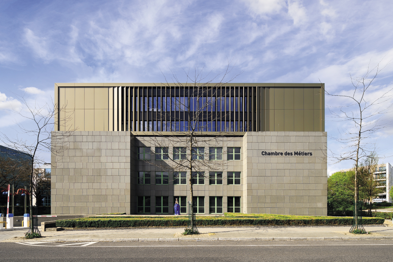 2 Transformation et extension de la Chambre des Métiers,Luxembourg M3 Architectes s.a.