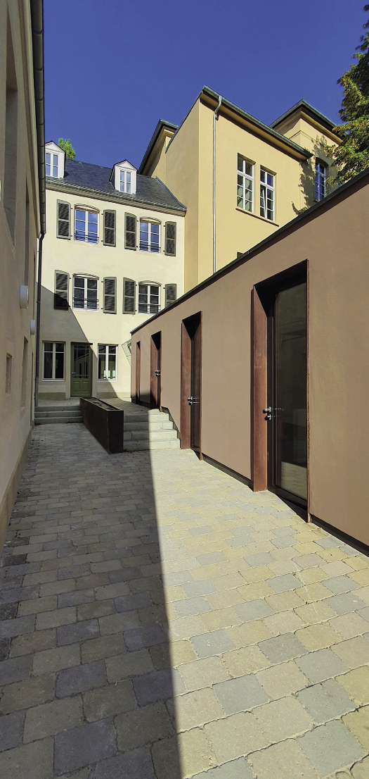 4 Rénovation et construction de bâtiments, accueillants une association et des chambres meublés pour la ville de Luxembourg RM ARCHI S.à R.L.