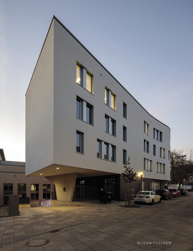 2-3 Nouveau bâtiment de la Chambre des Salariés et rénovation du Casino Syndical THEISEN ARCHITECTES S.à R.L.