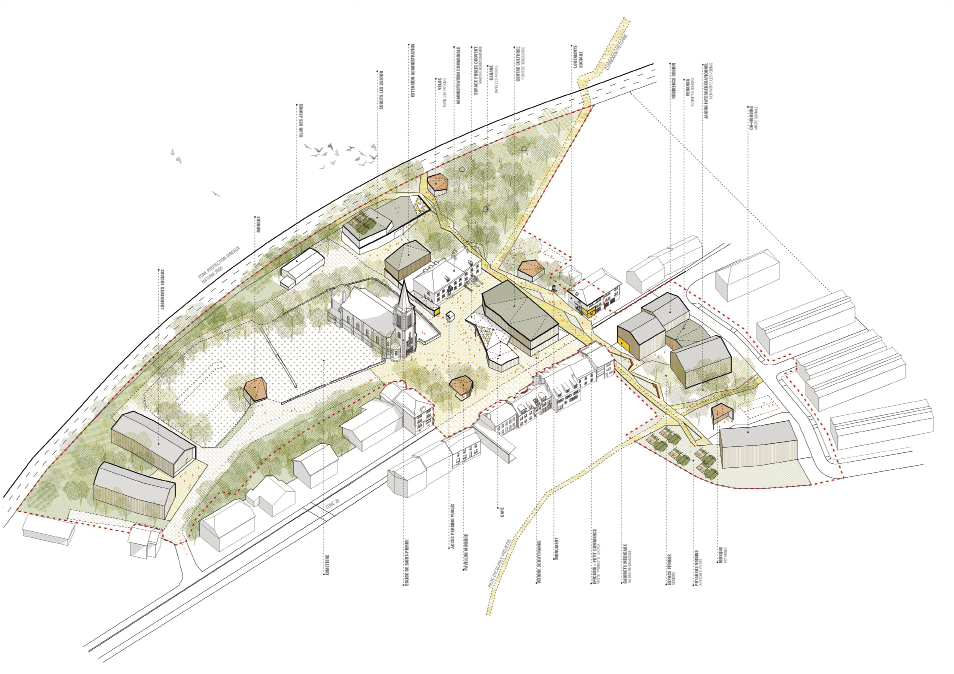 Neien Duerfkär Schëtter BALLINIPITT ARCHITECTES URBANISTES