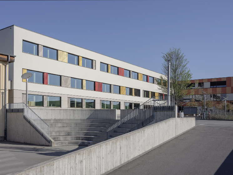 Assainissement énergétique école primaire „Billek“ Dreiborn Vues extérieure et intérieures Concept énergétique WITRY & WITRY S.A.ARCHITECTURE URBANISME