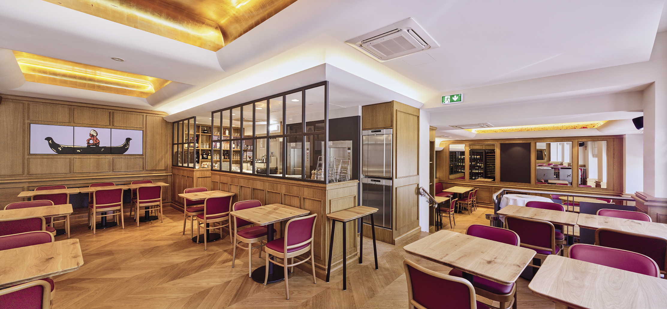 4 Aménagement Brasserie Guillaume RODOLPHE MERTENS ARCHITECTS