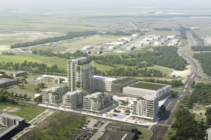 4 Complexe immobilier Perspectiv’ à Esch-sur-Alzette (Wilmotte & Associés - WW+ architecture) ENERGIE ET ENVIRONNEMENT S.A.
