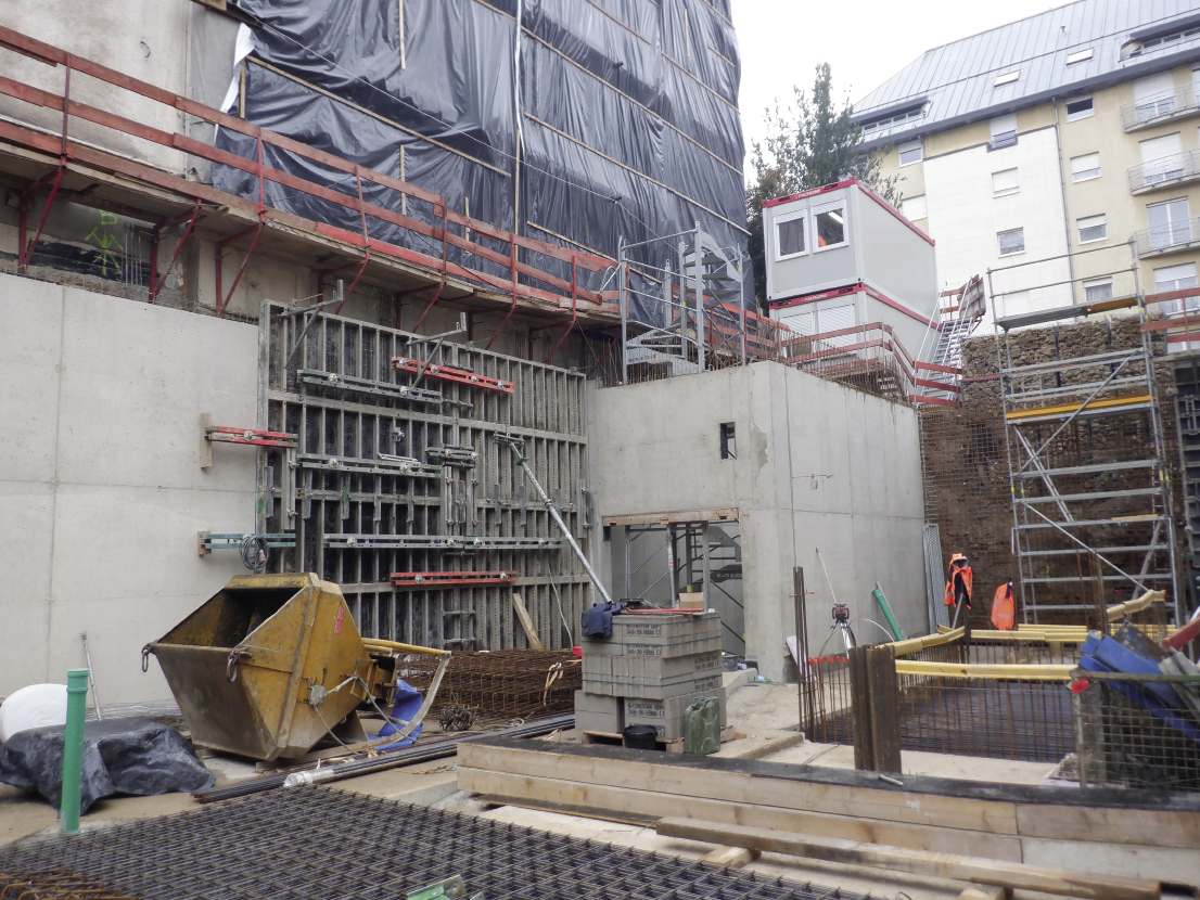 4 Résidence à Luxembourg: sous-sol MP INGENIEURS-CONSEILS S.à R.L.