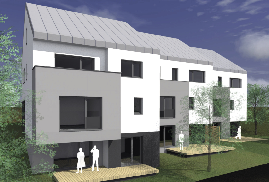 5 Maisons en bande à Medernach A+ ARCHITECTURE MARC RIES S.à R.L.