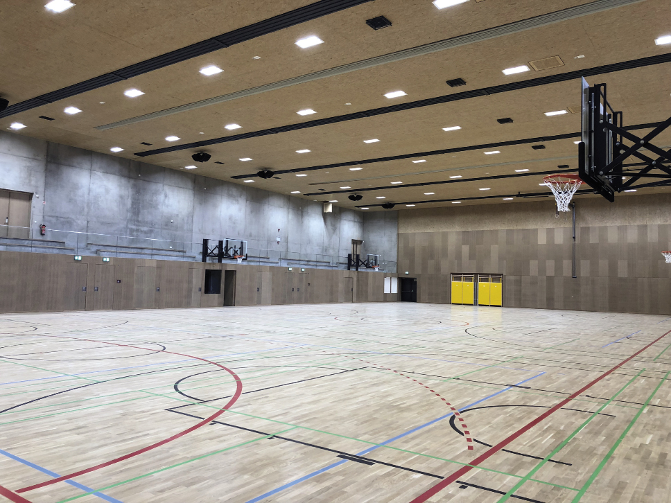 6 Nouveau complexe sportif « Op Freinen » à Junglinster GOBLET LAVANDIER & ASSOCIéS INGéNIEURS-CONSEILS S.A.