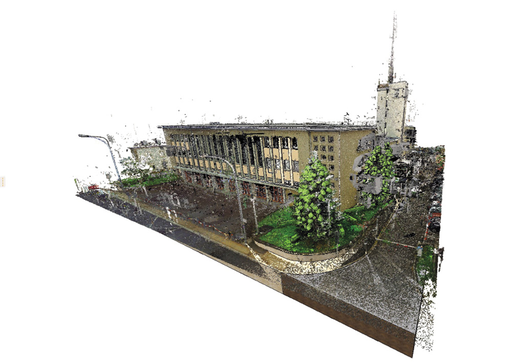 8 Nuage de points 3D de l’ancienne caserne de pompiers de la Ville de Luxembourg 8 Nuage de points 3D de l’ancienne caserne de pompiers de la Ville de Luxembourg