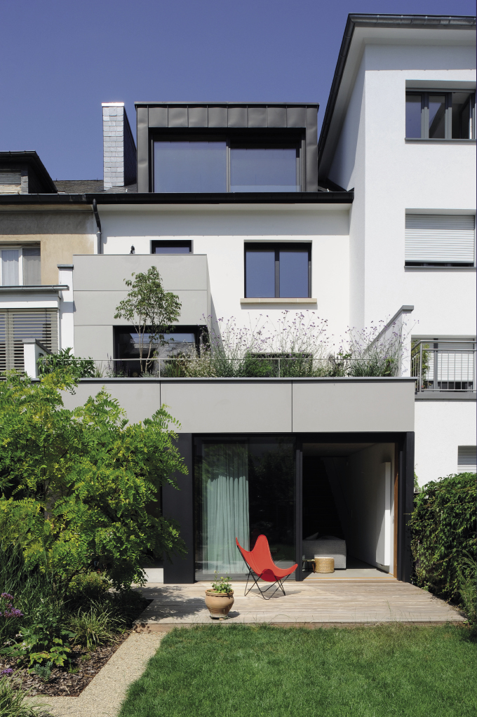 6 Extension maison S-N à Luxembourg-Belair SIEGLE-CHRISTOPHORY ARCHITECTES S.à R.L.